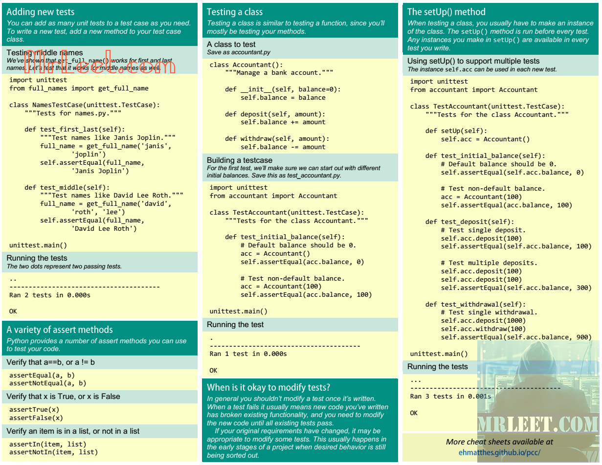 Beginners Python Cheat Sheet Part_17